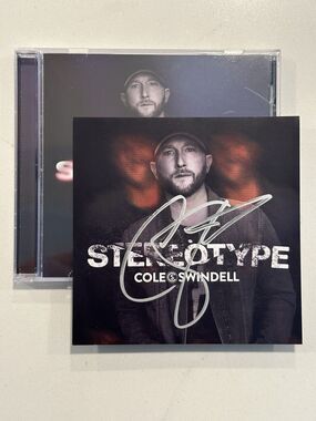 Cole Swindell **SIGNED** Stereotype Autographed ✍️ CD